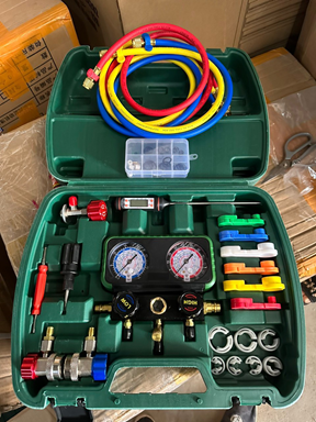 ĐỒNG HỒ NẠP GAS XANH LÚC ĐẦY ĐỦ 